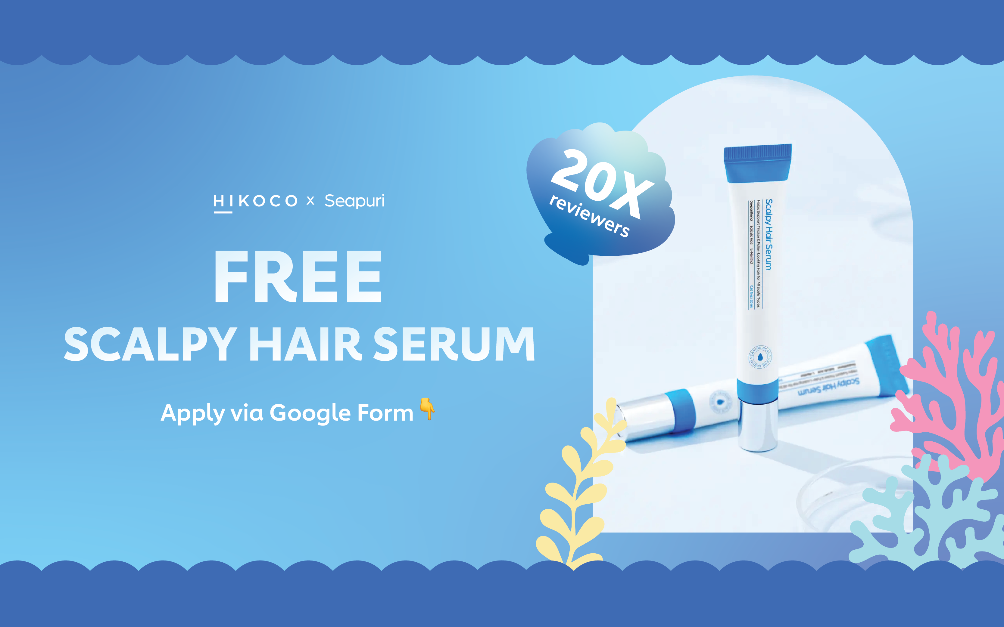 #Reviewer’s Event 💙 Seapuri Scalpy Hair Serum