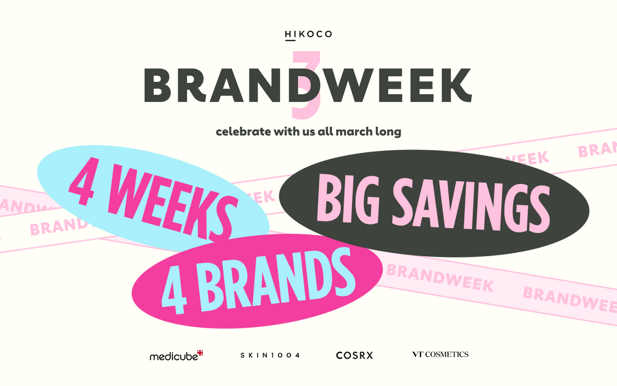 šļø HIKOCO BRAND WEEK šļø 4 weeks, 4 brands ON SALE.... (+ FREE GIFTS)