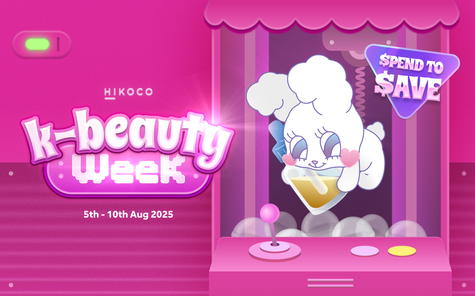 HIKOCO K-BEAUTY WEEK 2025 🕹️ Reach LVL 3 #FREE Gifts