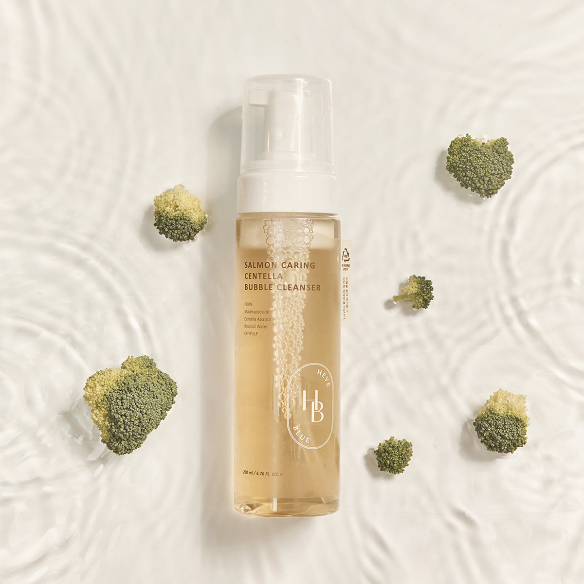 Salmon Caring Centella Bubble Cleanser