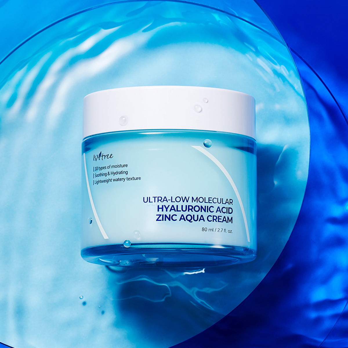 Ultra-Low Molecular Hyaluronic Acid Zinc Aqua Cream
