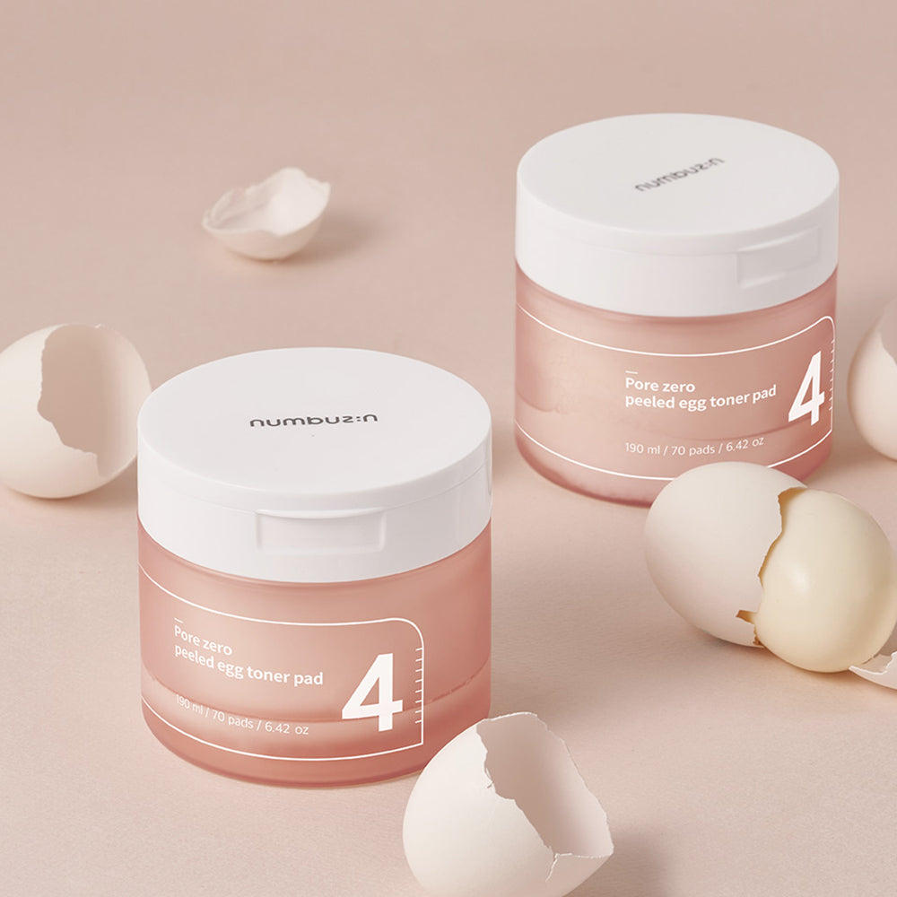 No.4 Pore Zero Peeled Egg Toner Pad