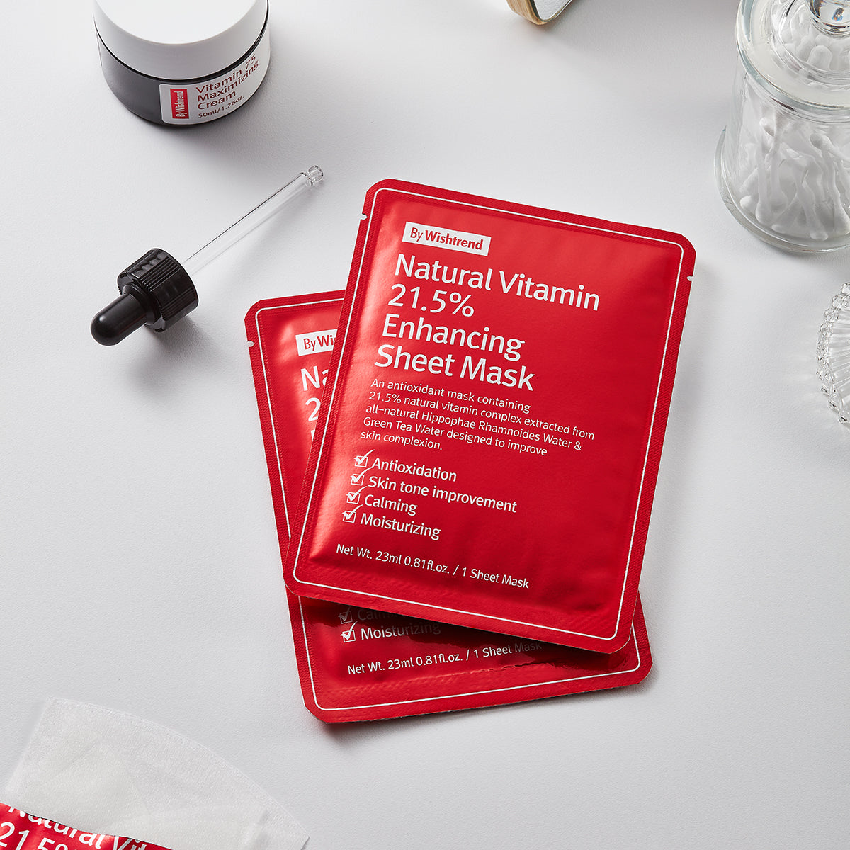 Natural Vitamin 21.5% Enhancing Sheet Mask