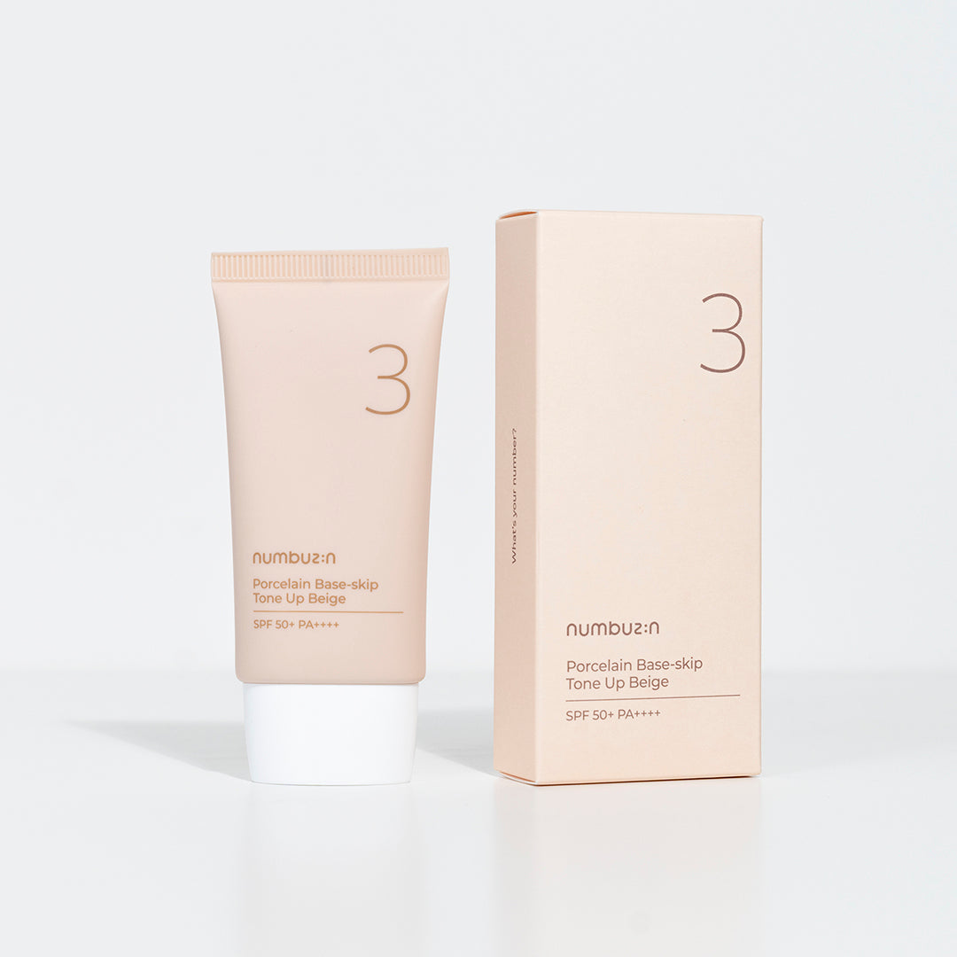No.3 Porcelain Base-skip Tone Up Beige