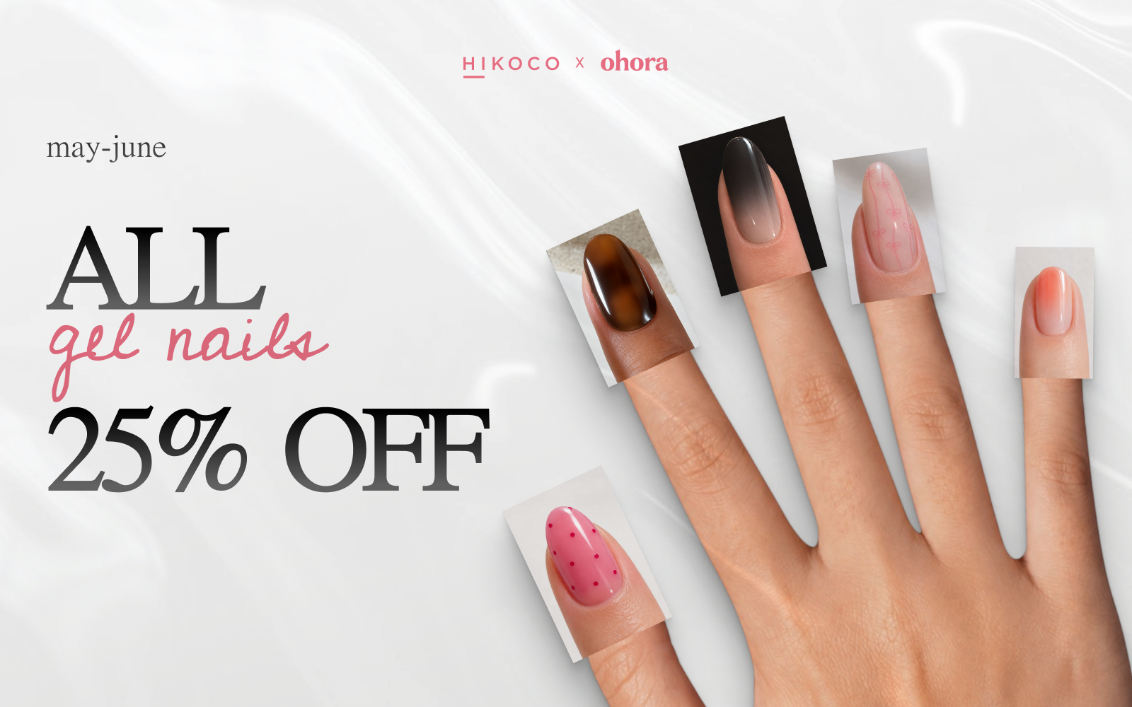 25% OFF EVERYTHING 💅 Ohora #SALE