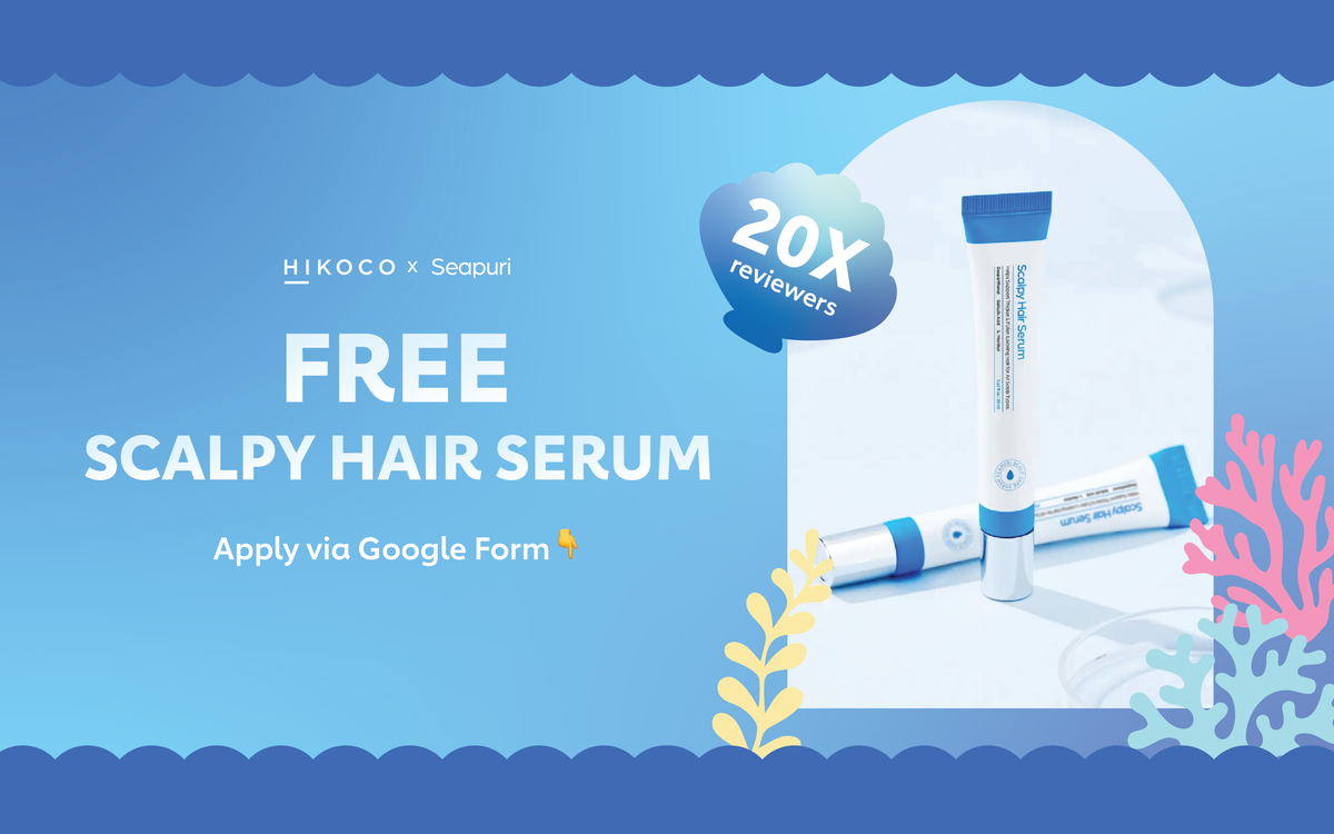 #Reviewer’s Event 💙 Seapuri Scalpy Hair Serum