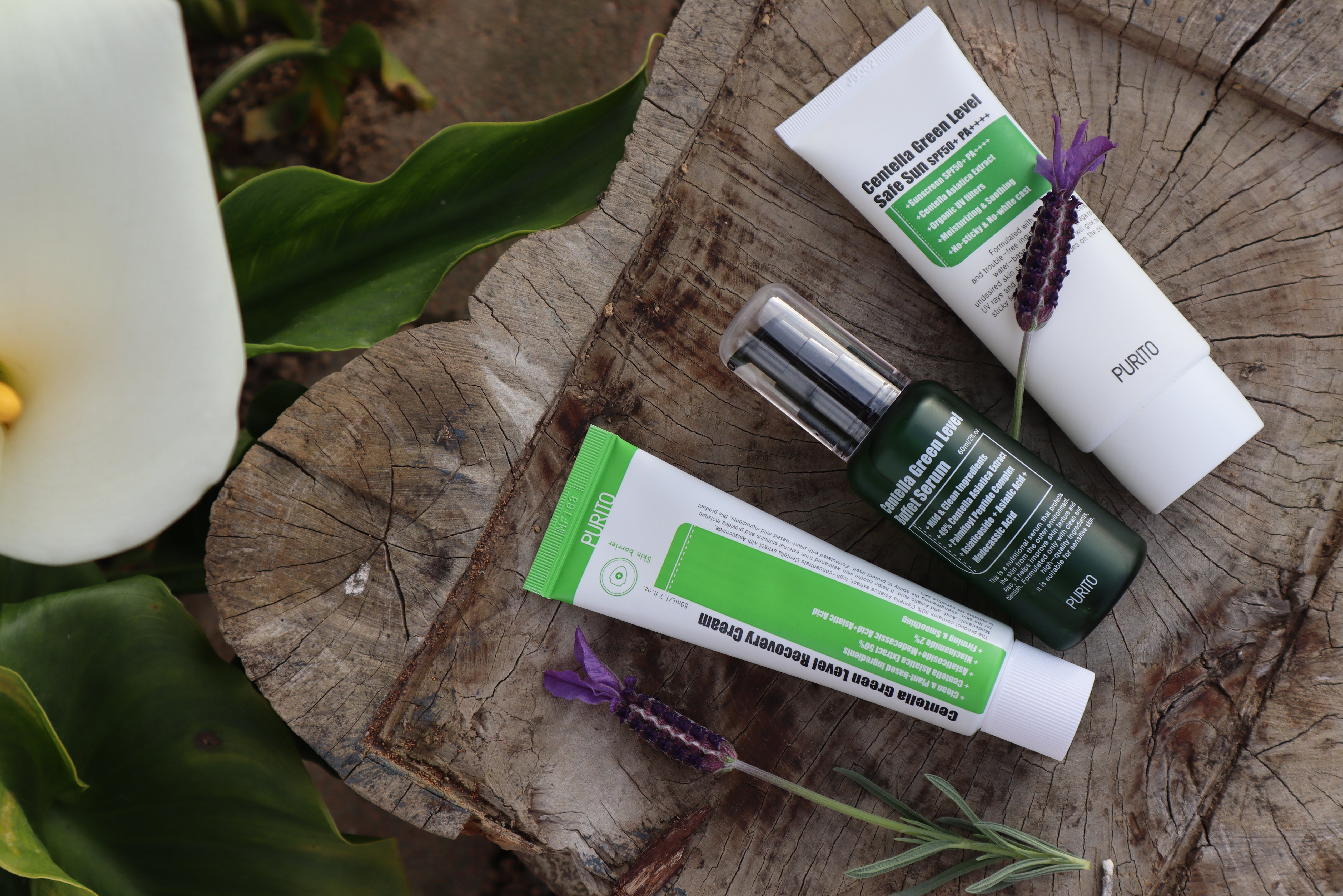 HI-REVIEW: PURITO Centella Line 🌿 Buffet Serum, Recovery Cream & Safe Sun SPF50+ PA++++