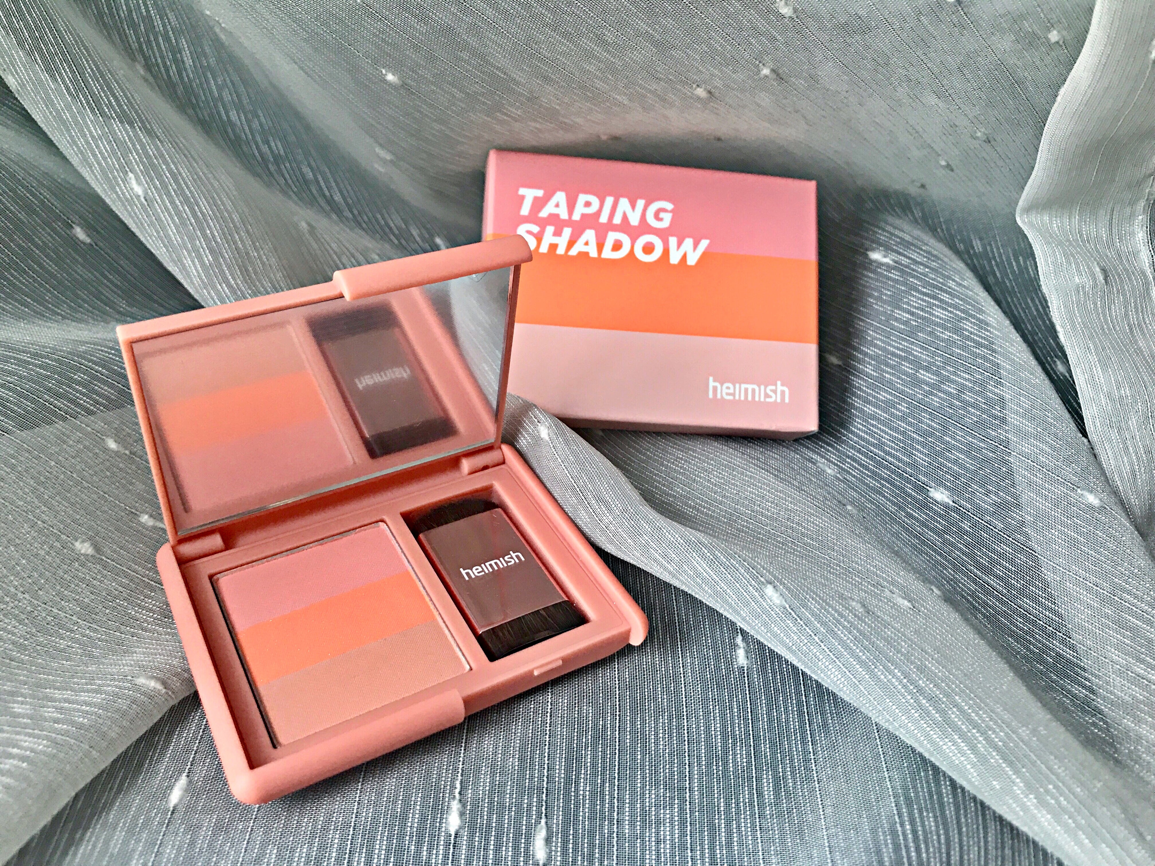 HI-REVIEW: HEIMISH TAPING EYE SHADOW [#PEACH CORAL]🌷