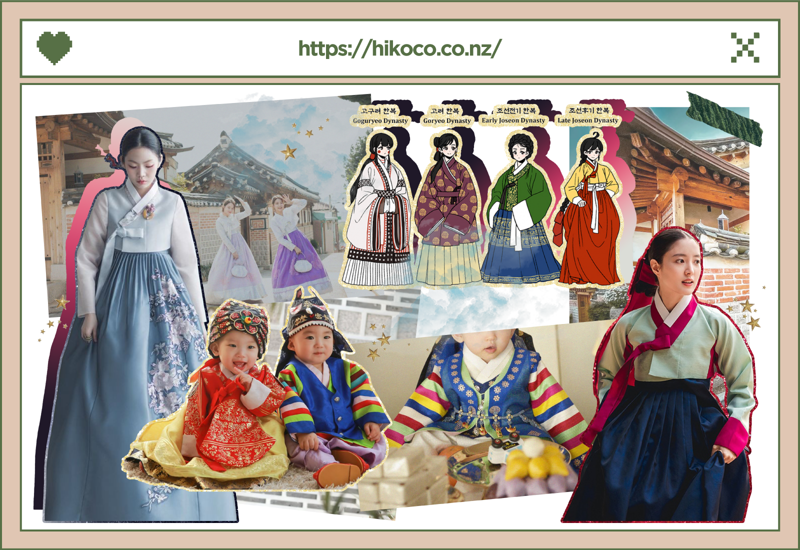 Fashion of the Ancient Times in Hanbok
