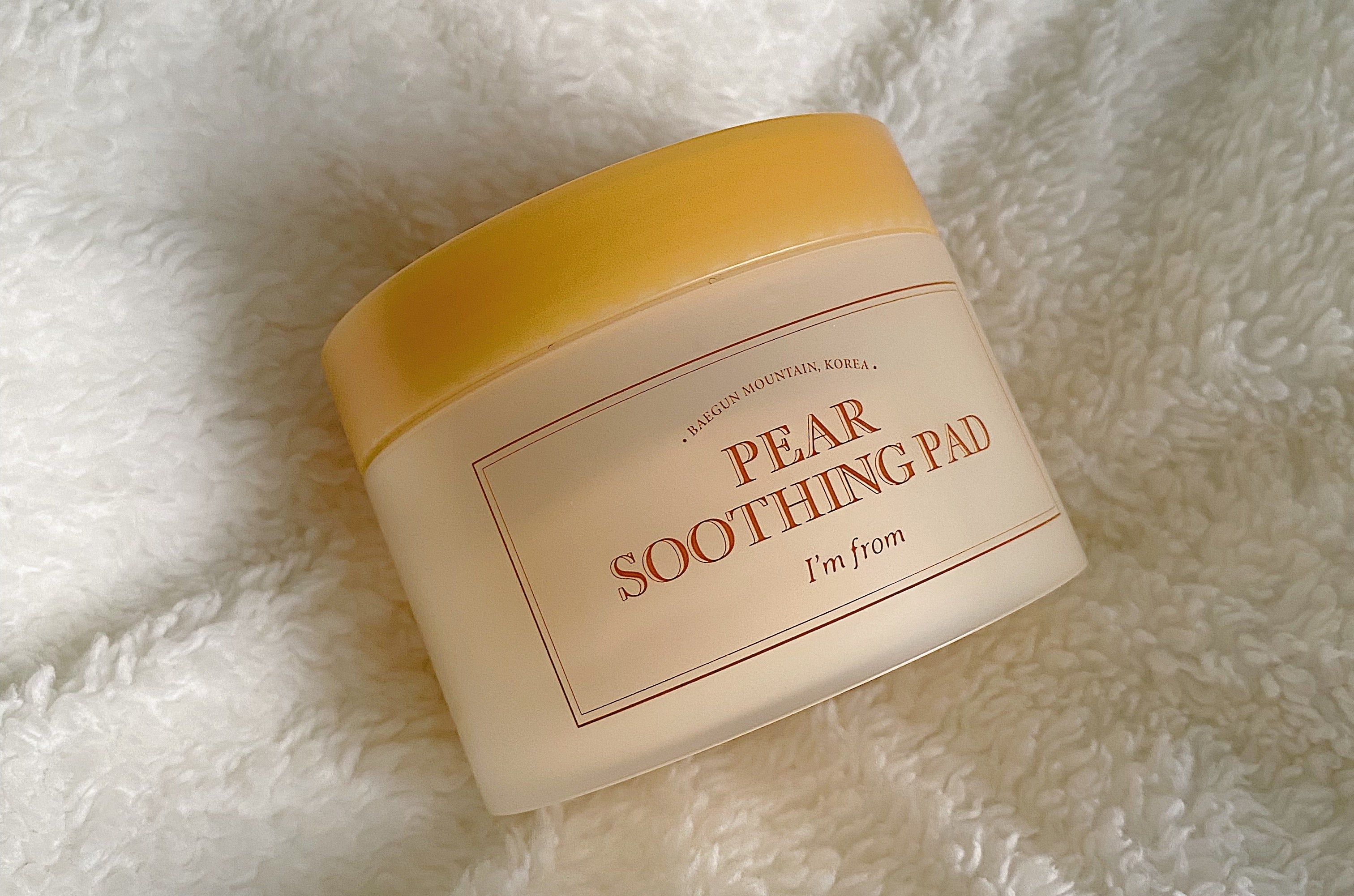 HI-REVIEW: I’m From Pear Soothing Pad