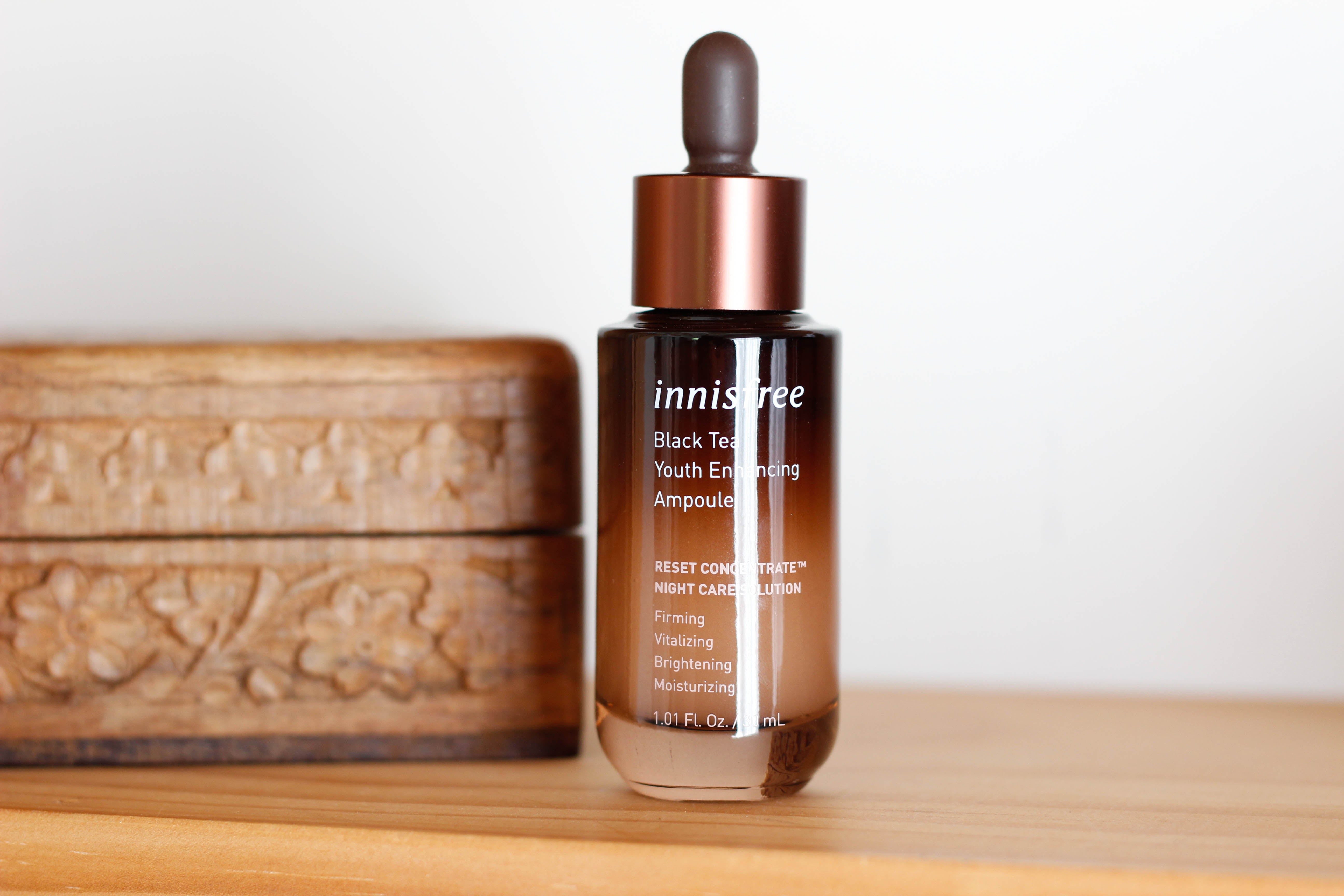 HI-REVIEW: Innisfree Black Tea Youth Enhancing Ampoule