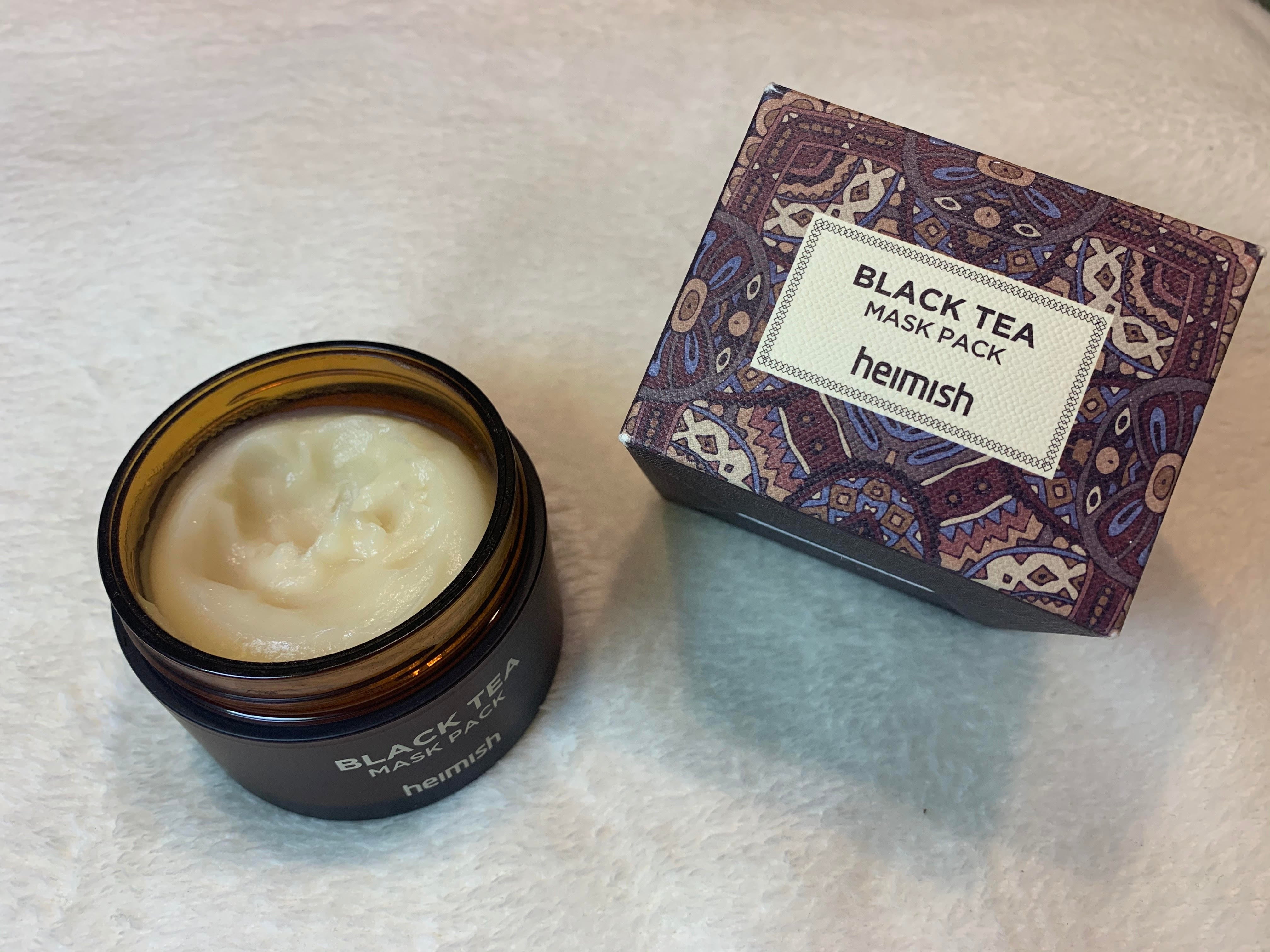 HI-REVIEW: Heimish Black Tea Mask Pack ☕️