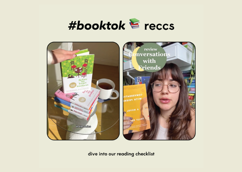 #booktok recs 📚 Reading Checklist