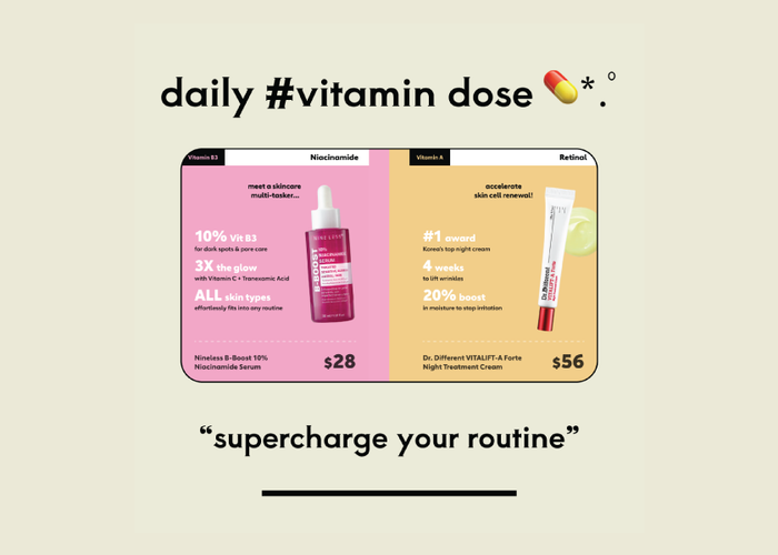 #Vitamins  💊 Supercharge Your Skincare  💊