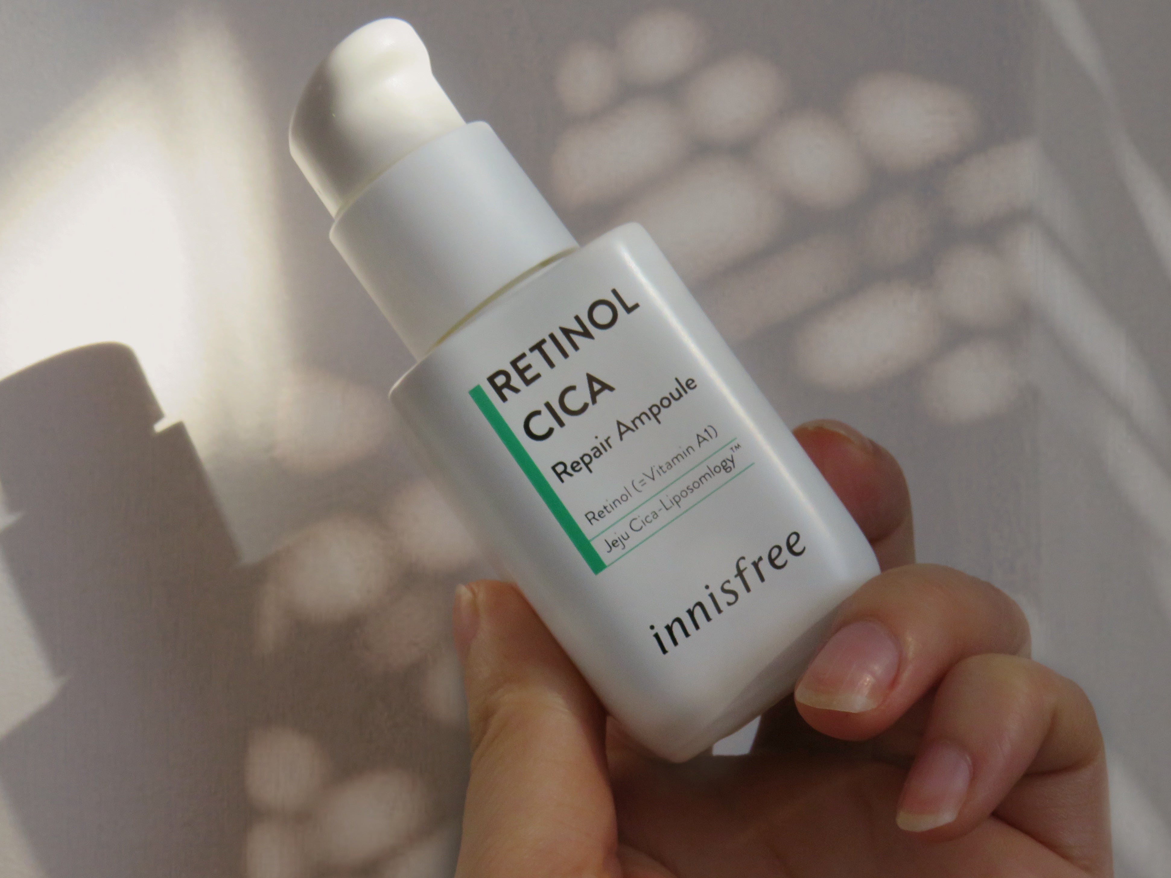 HI-REVIEW: Innisfree Retinol Cica Repair Ampoule