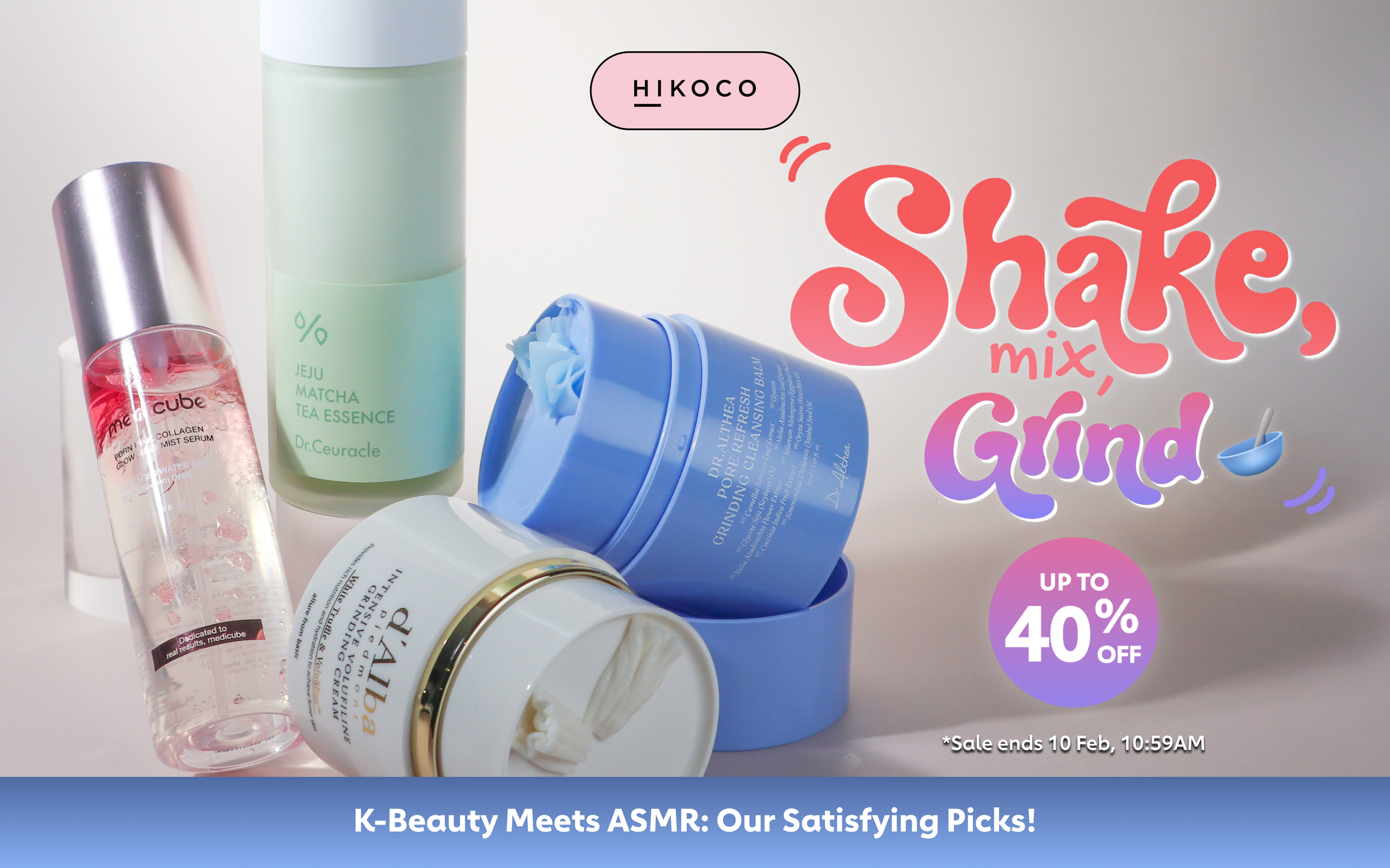 K-Beauty ASMR: Shake, Mix & Grind #SALE 🥣