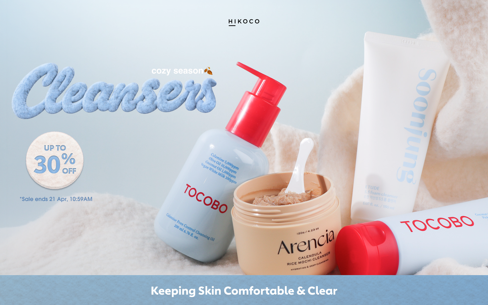 Unwind with Cosy Cleansers 🧼 ON SALE NOW! 🧼