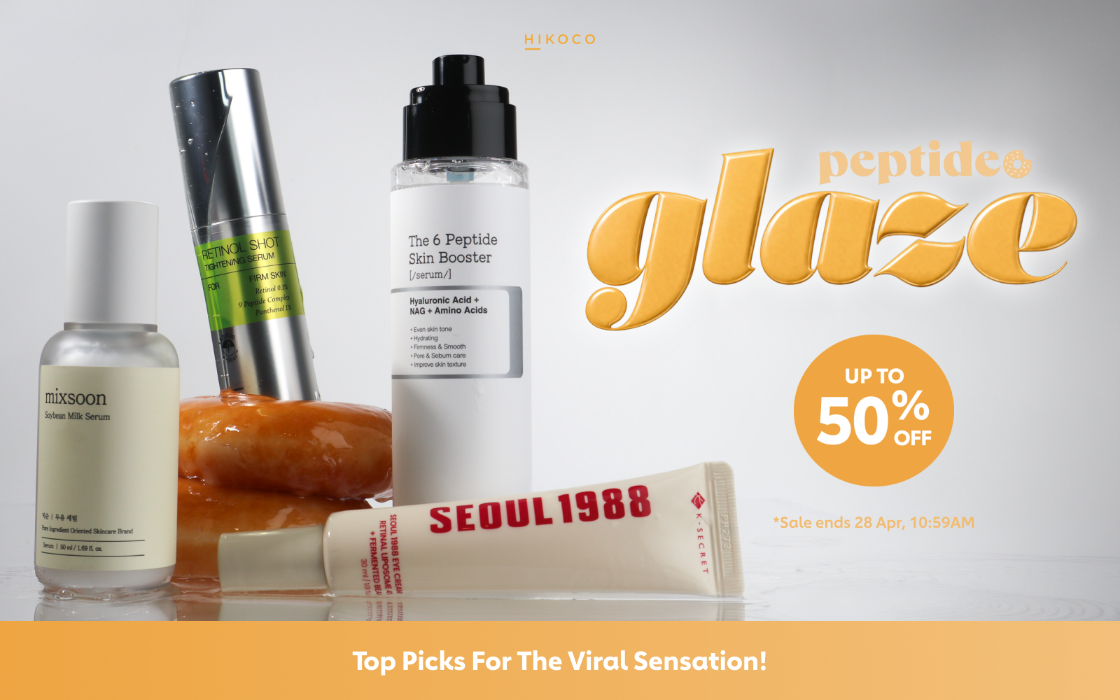 The Viral Peptide Glaze #SALE 🍩✨