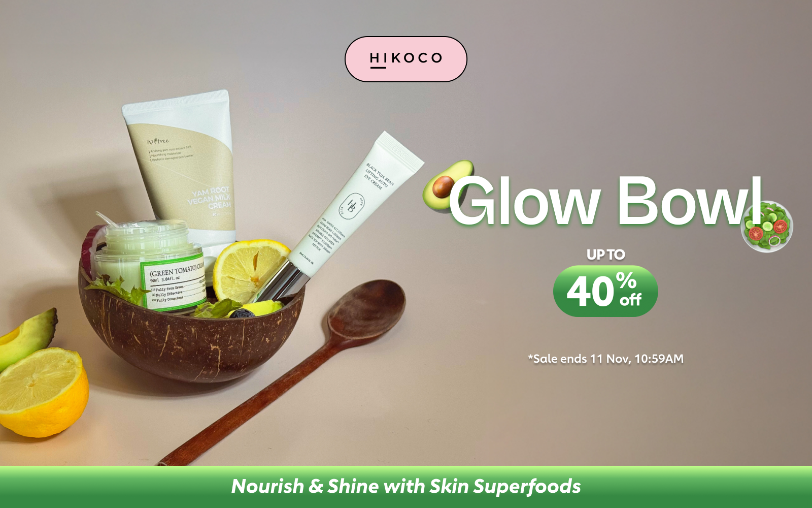 #WeeklySpecial Build Your Glow Bowl 🥗