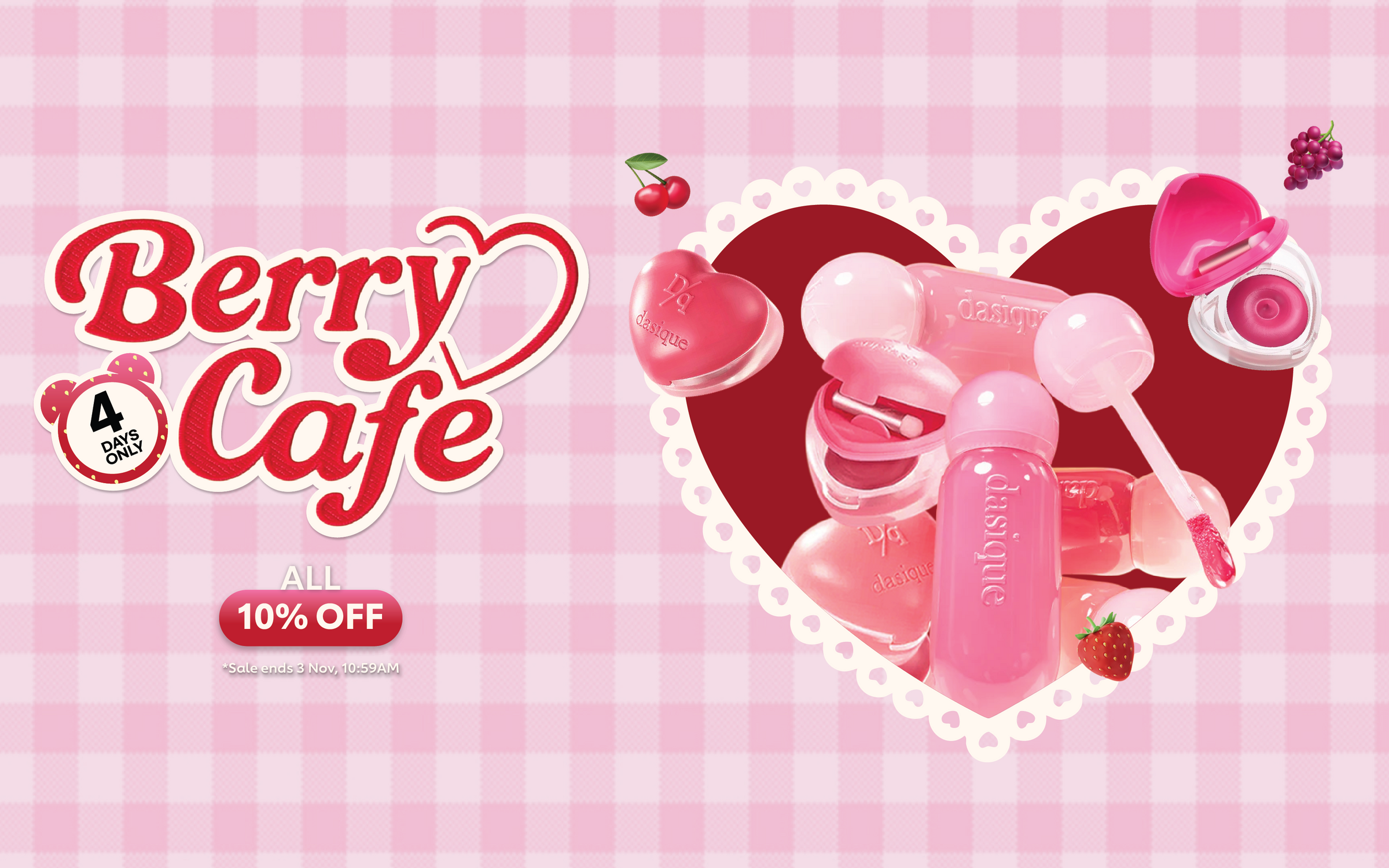 Berry Cafe 🍓🧁 (+ #FREE Lip Gloss)