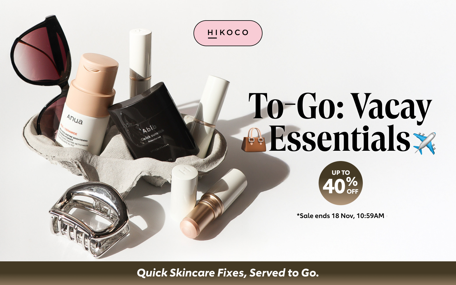 #WeeklySpecial To-Go: Vacay Essentials 👜