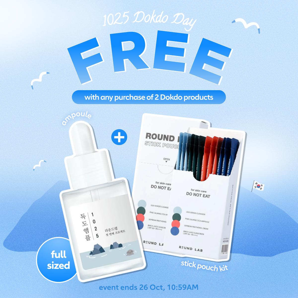 [DOKDO DAY] Ampoule & Stick Pouch Kit