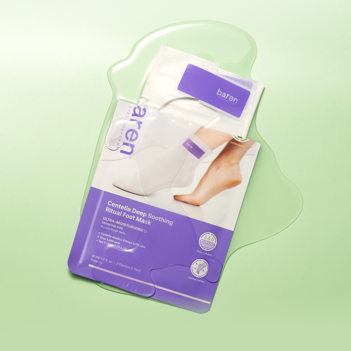 Centella Deep Soothing Ritual Foot Mask [3 Pairs]