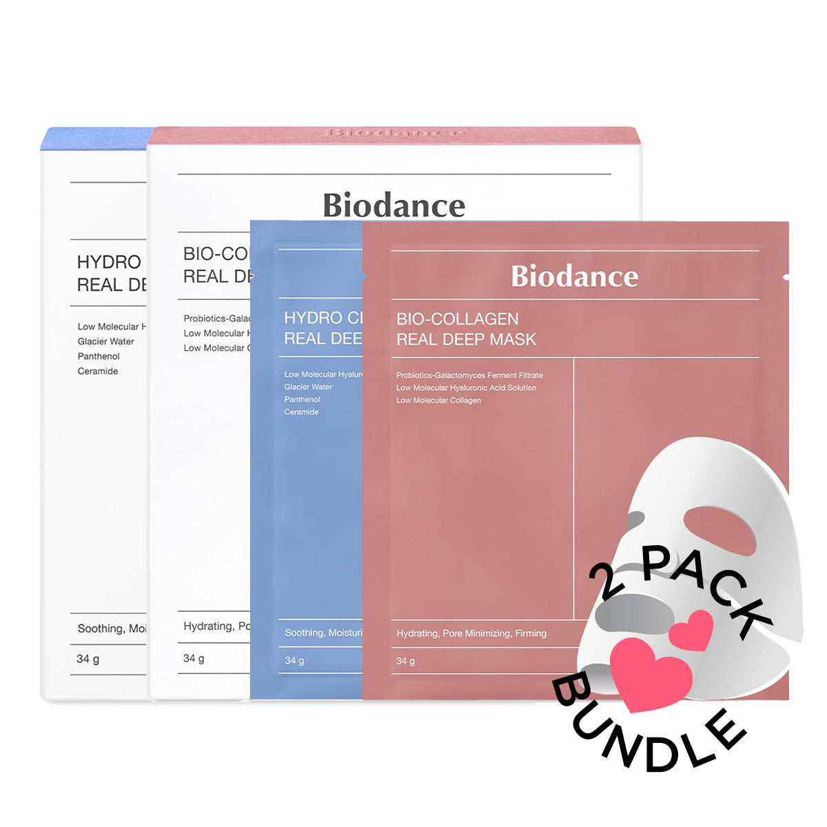 Biodance Real Deep Mask Bundle [2 Set]