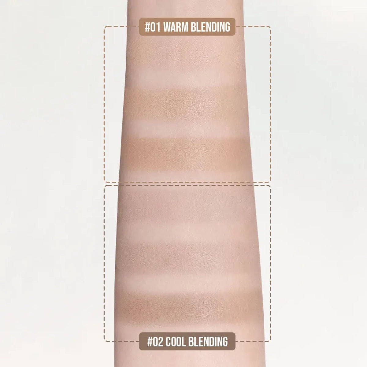 V Cut Blending Shading [#01 Warm Blending]