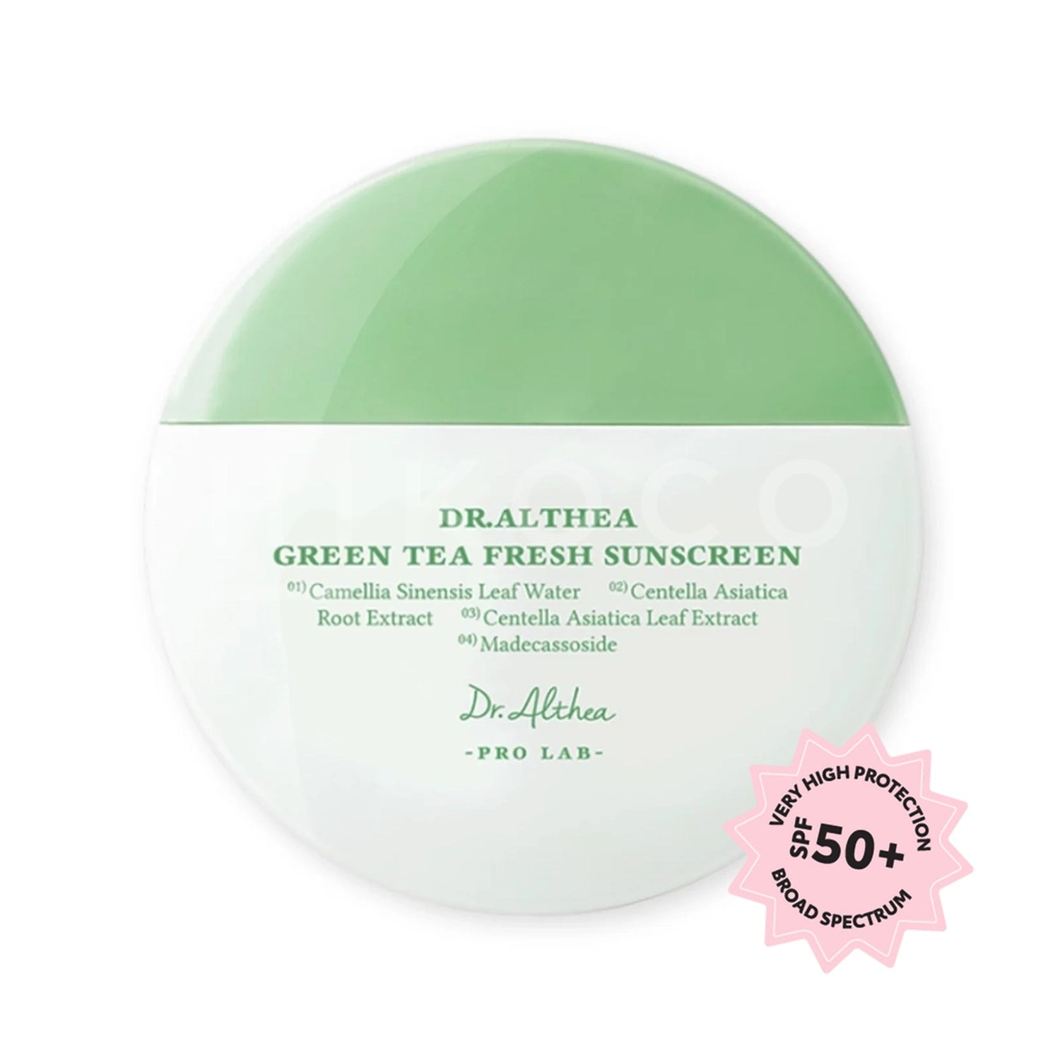 Green Tea Fresh Sunscreen SPF50+ Broad Spectrum