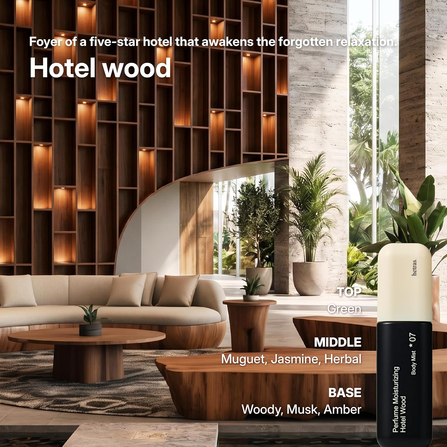 Double Shot Perfume Body Mist [#Hotel Wood]