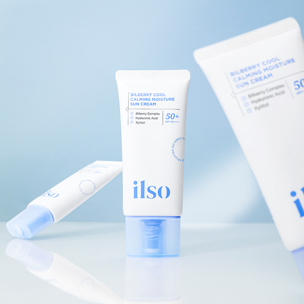 Bilberry Cool Calming Moisture Sun Cream SPF50+ Broad Spectrum
