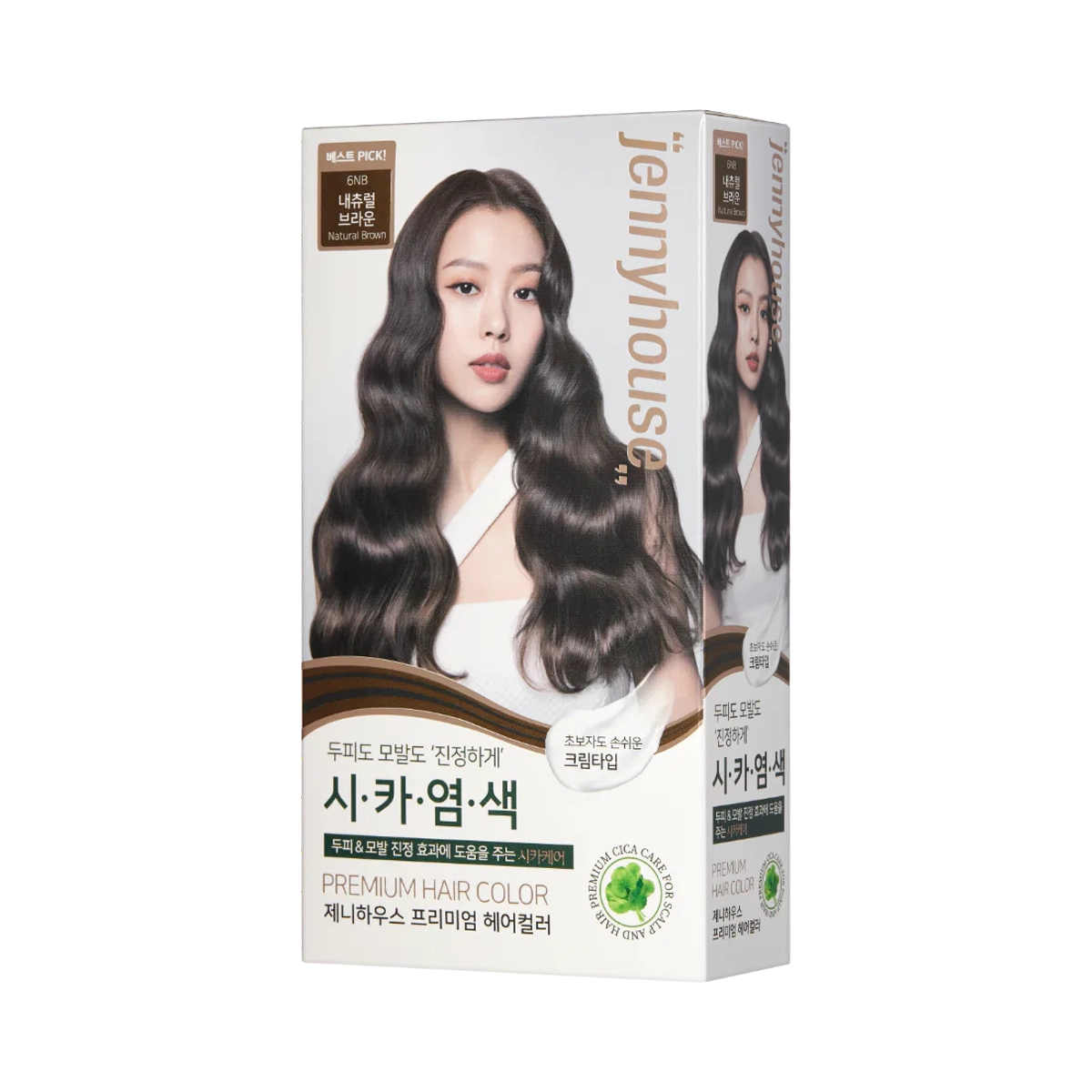 Premium Hair Colour [#6NB Natural Brown]