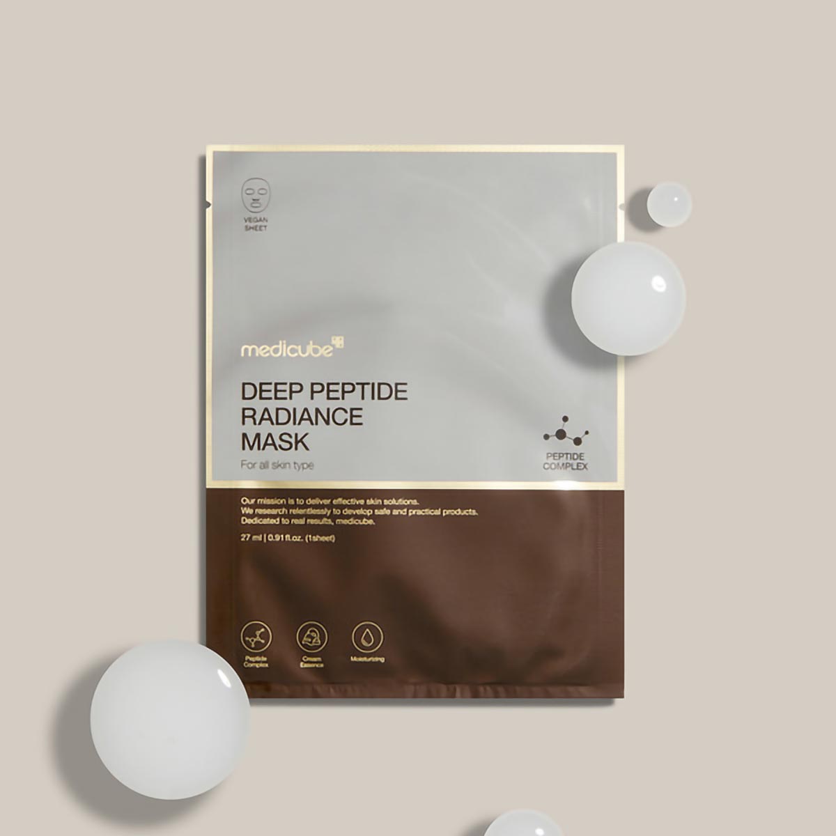 Deep Peptide Radiance Mask