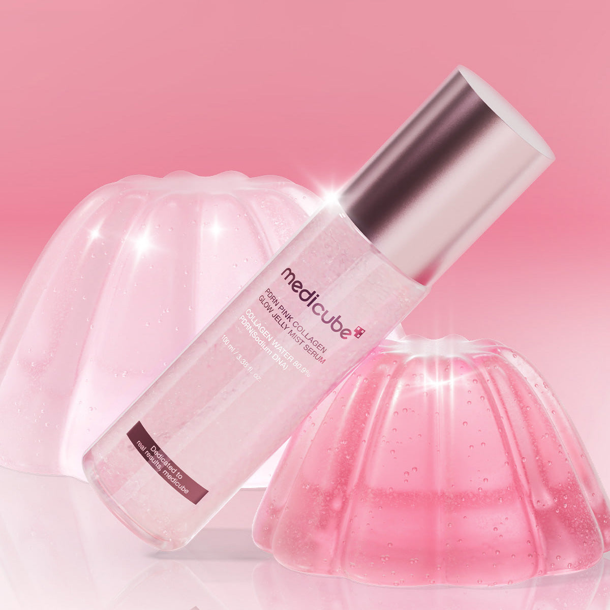 PDRN Pink Collagen Glow Jelly Mist Serum