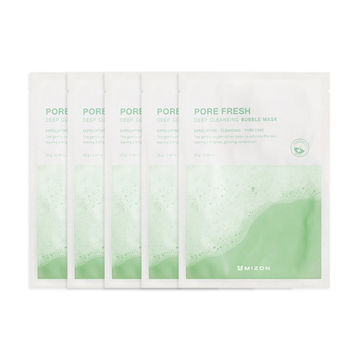 Pore Fresh Deep Cleansing Bubble Mask Set [5 Masks]