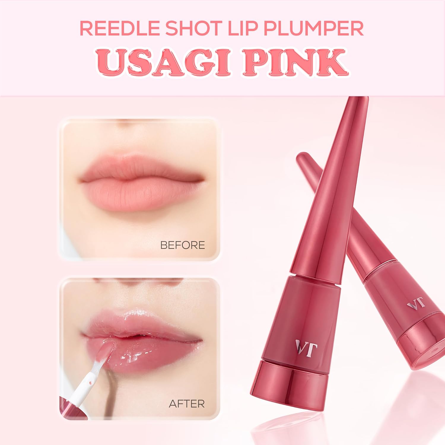 Reedle Shot Lip Plumper [#Usagi Pink]