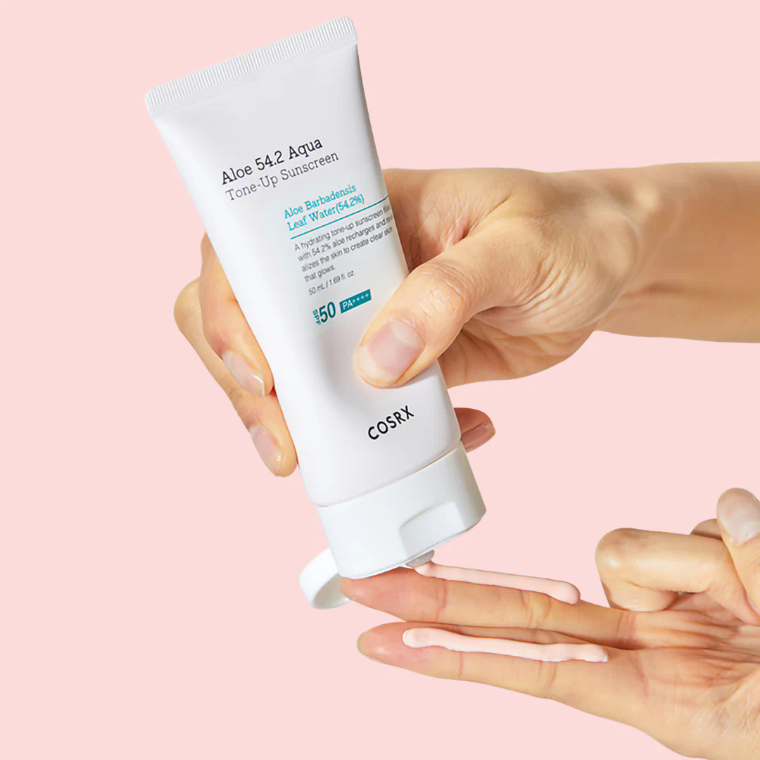 Aloe 54.2 Aqua Tone-up Sunscreen SPF50 Broad Spectrum