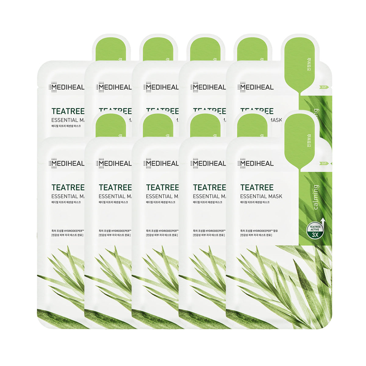 Teatree Essential Mask Set [10 Masks]