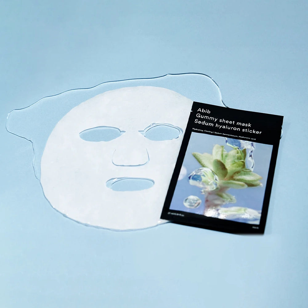 Gummy Sheet Mask Hyaluron Sticker Set [10 Masks]