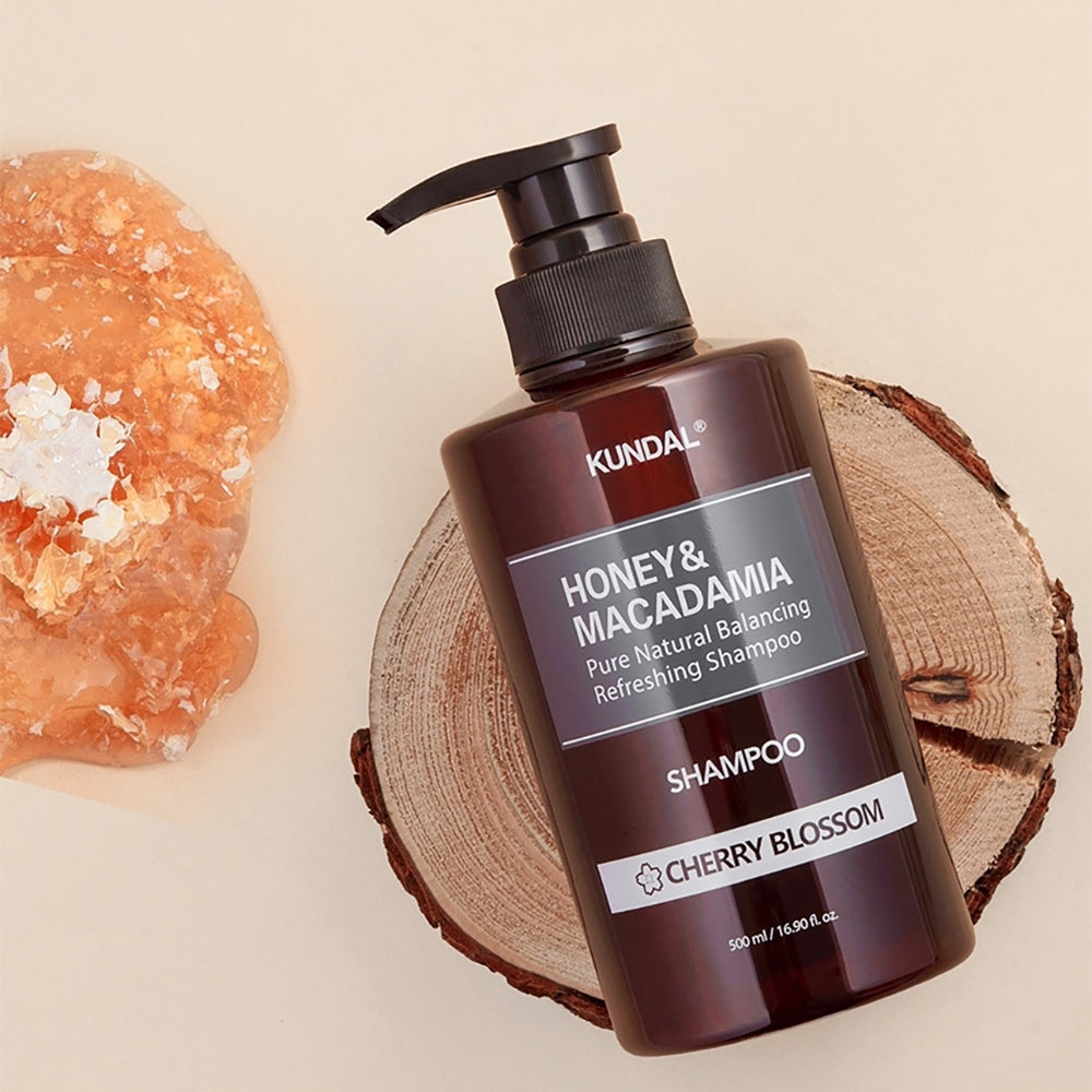 Honey & Macadamia Nature Shampoo [#Cherry Blossom]