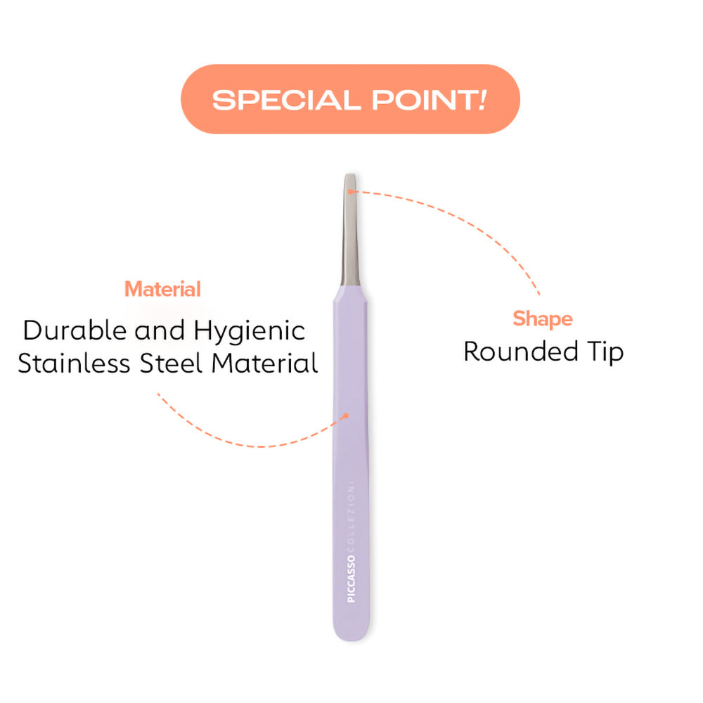 Collezioni Round Tip Tweezer [#Purple]