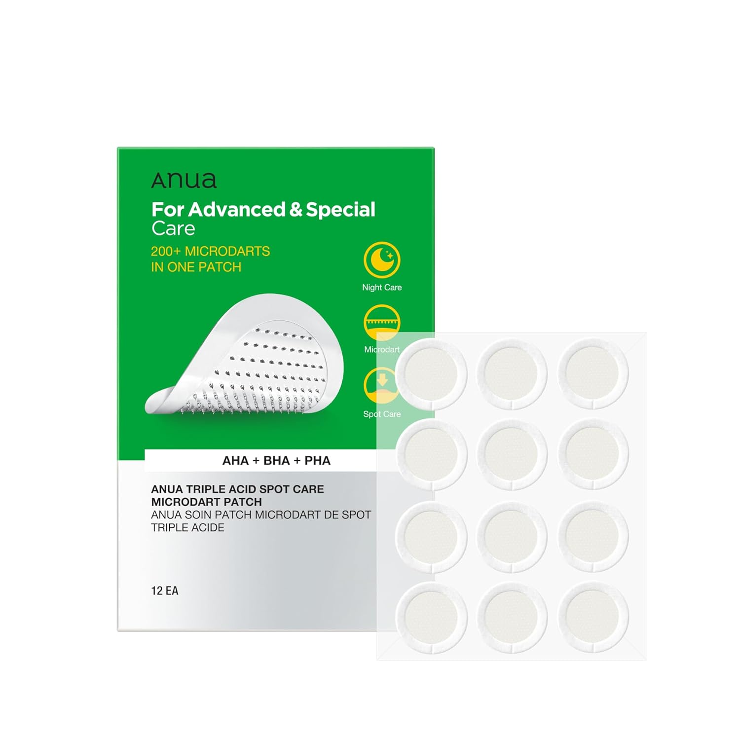 Triple Acid Spot Care Microdart Patch [12 Patches]