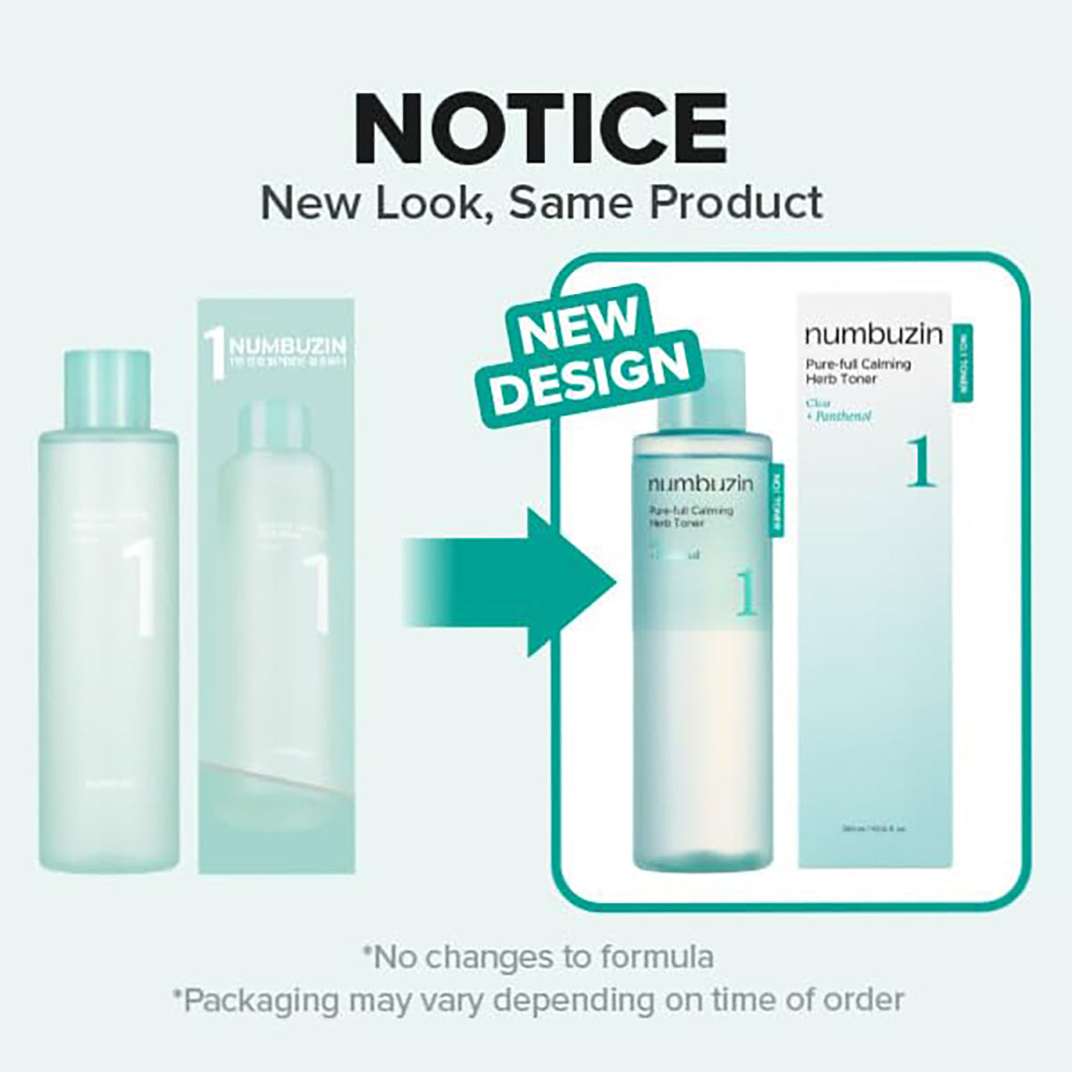 No.1 Pure-full Calming Herb Toner