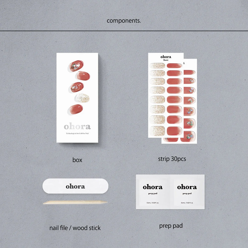 Semi-Cured Gel Nail [#N Hatsu Koi]