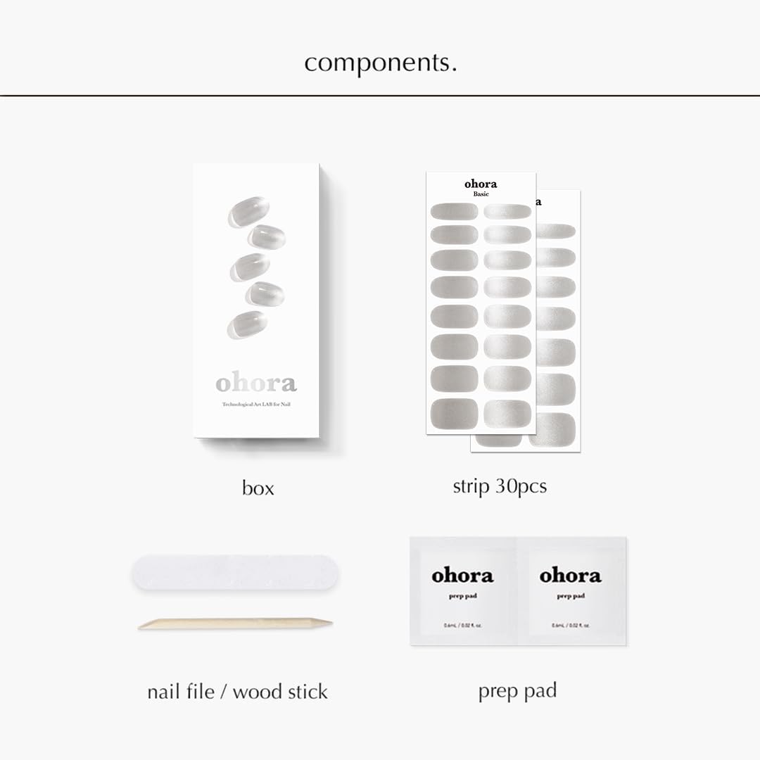 Semi-Cured Gel Nail [#N Watery Moon]