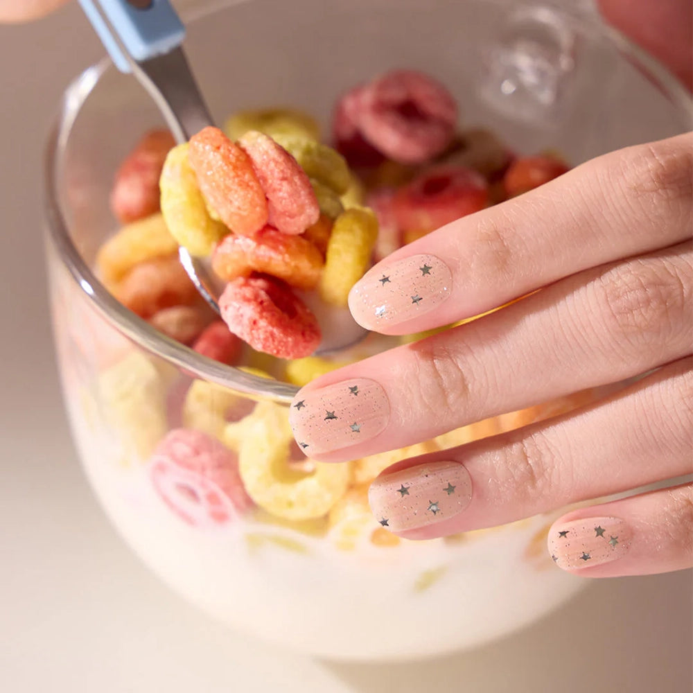 Semi-Cured Gel Nail [#N Milky Star]
