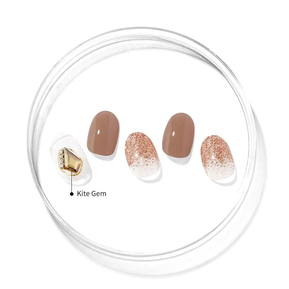 Semi-Cured Gel Nail [#N Champagne]