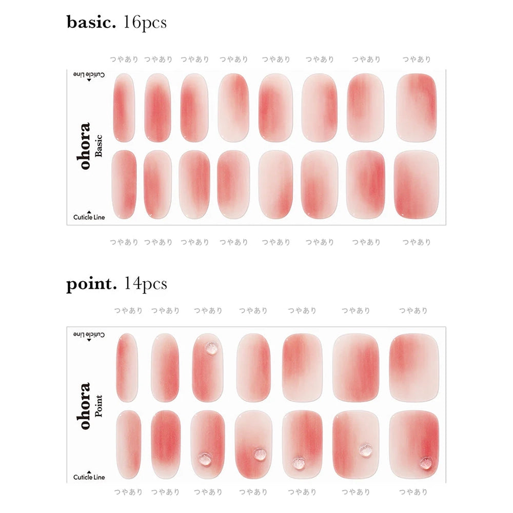 Semi-Cured Gel Nail [#N Dewy Flower]