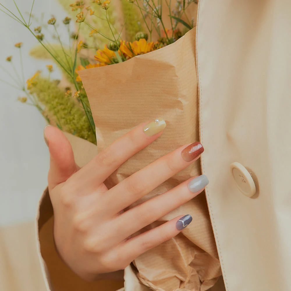 Semi-Cured Gel Nail [#N Breezing Day]